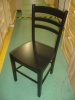 židle masiv černá